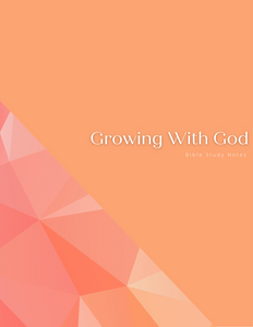 Grow With God
